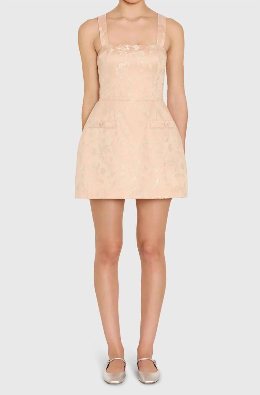 NEW AMANDA UPRICHARD martini romper in mochi